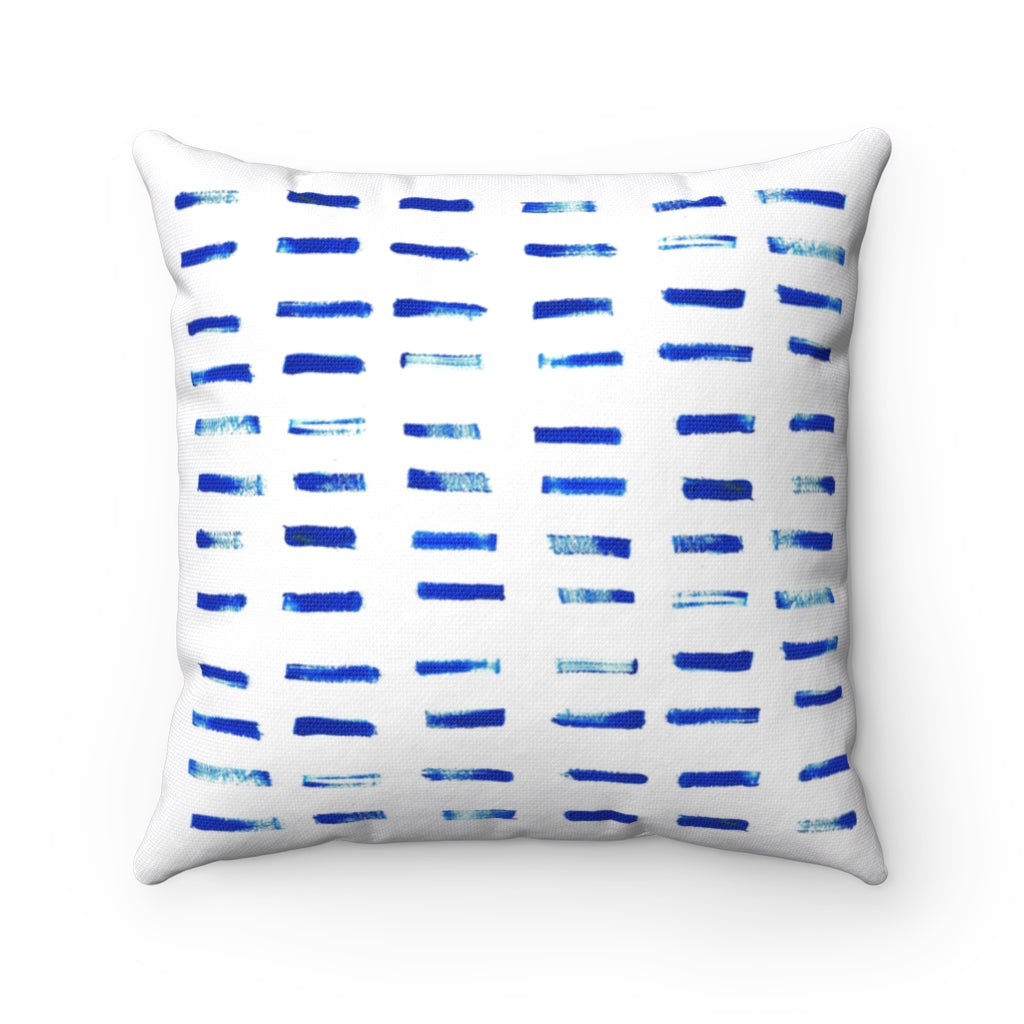 Blue Strippy - Accent Pillow